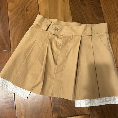 miu miu micro skirt dupe
